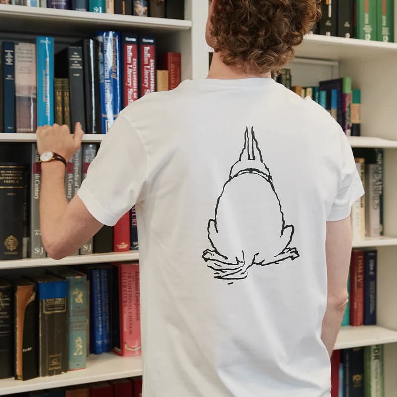 George Booth's Loyal Hound T-Shirt in White