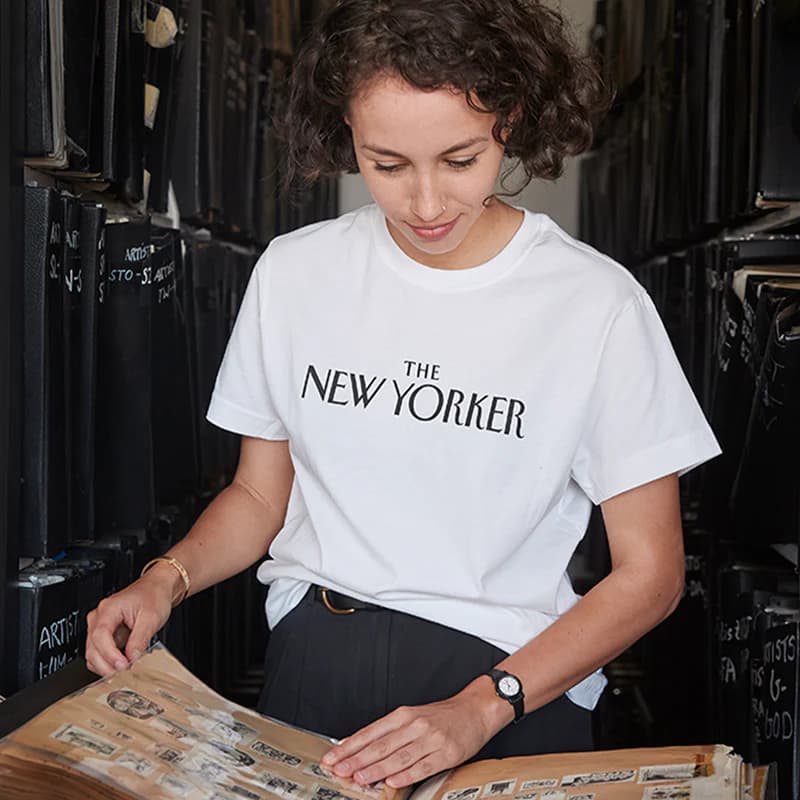 Rea Irvin's Classic T-Shirt in White