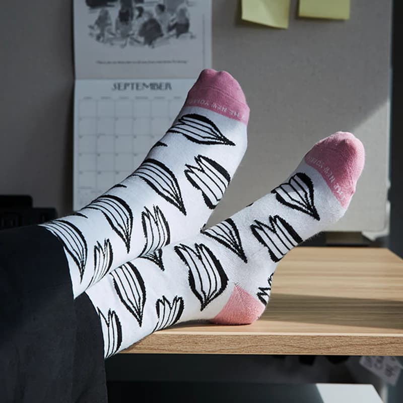 Miguel Porlan's Storied Socks