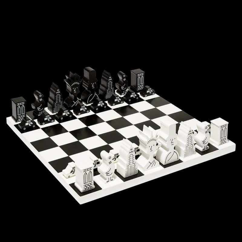 The Printworks x The New Yorker Chess Set