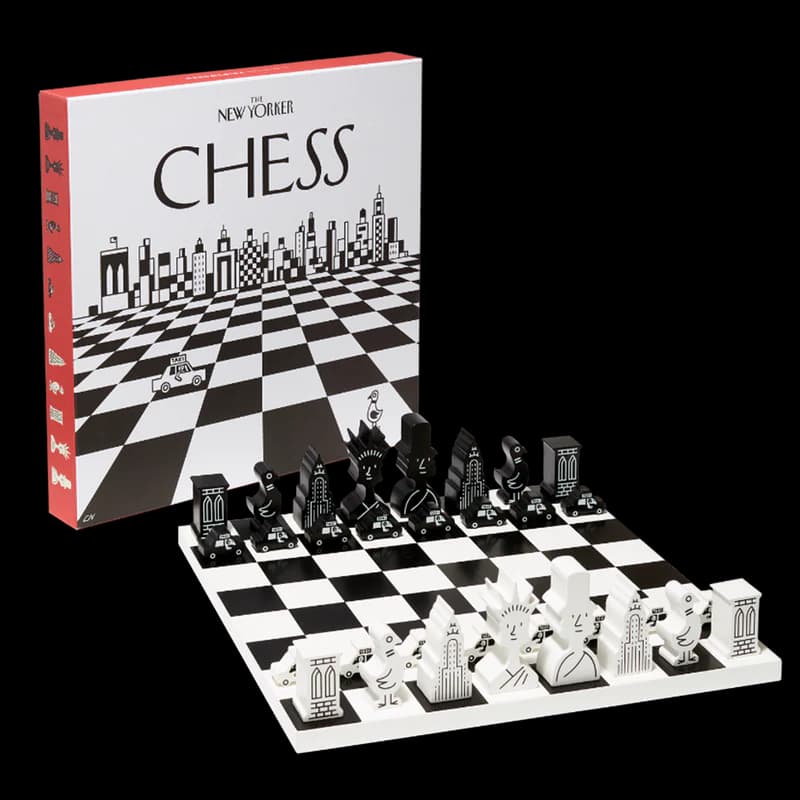 The Printworks x The New Yorker Chess Set
