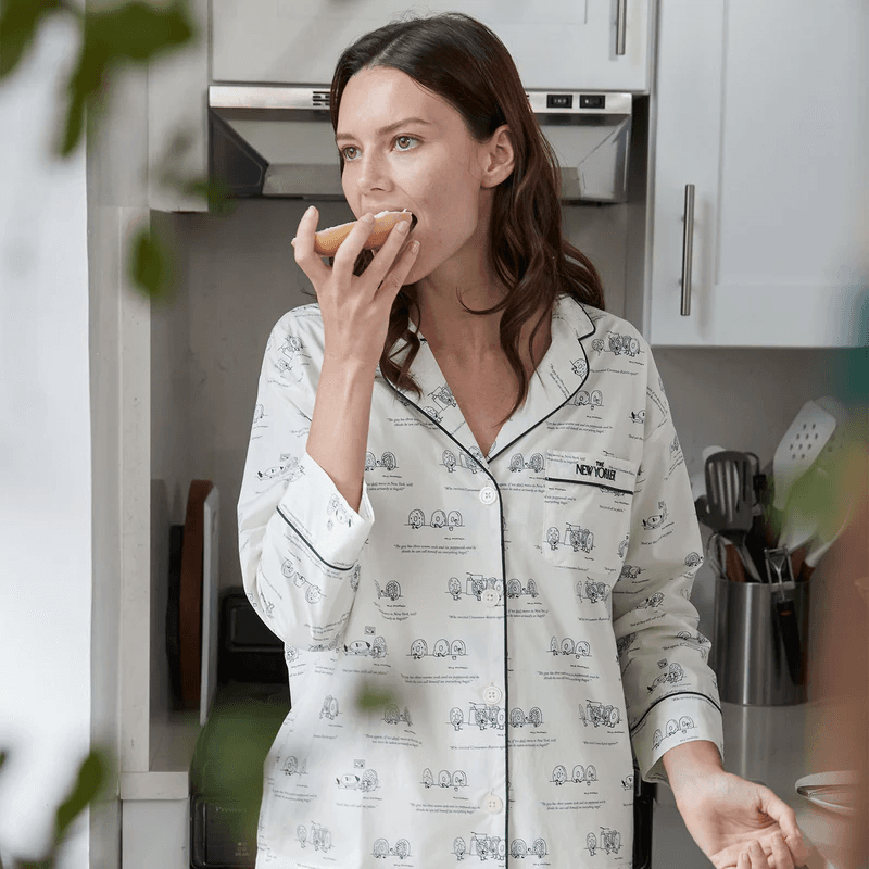 The Dozin' Bagels Pajamas by Sleepy Jones, Women's Fit